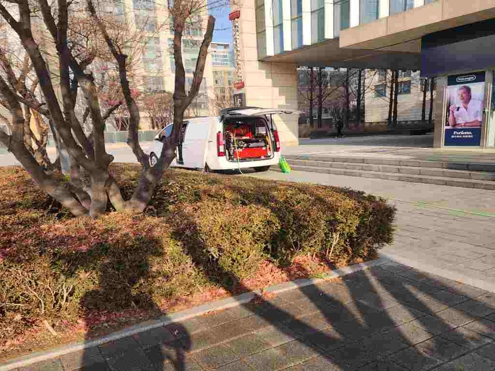가평 상가 건물 고압세척 출동